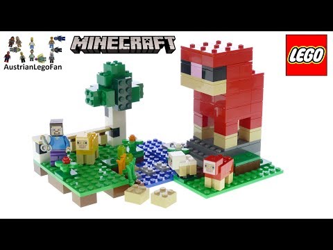 Vidéo LEGO Minecraft 21153 : La ferme à laine