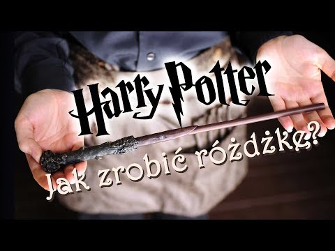 HARRY POTTER DIY ♦ Jak zrobić CZARNĄ RÓŻDŻKĘ ♦