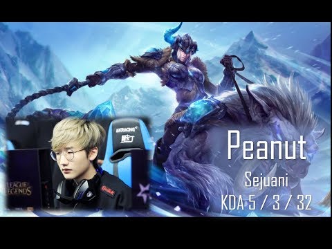 KZ Peanut - Sejuani Jungle : Sejuani Highlights (vs Bang,Pirean ; with Thal,Fofo,Ysera)