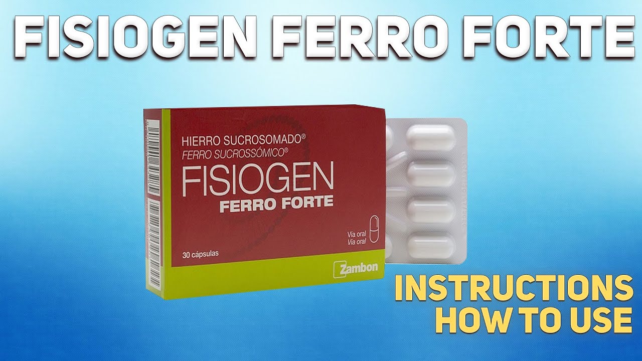 Watch Fisiogen Ferro Forte how to use: Uses, Dosage, Side Effects, Contraindications Now Fisiogen Ferro Forte how to use: Uses, Dosage, Side Effects, Contraindications