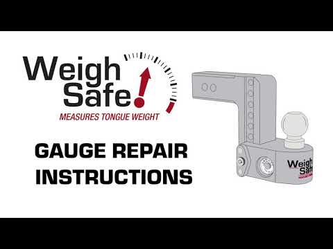 Weigh Safe Gauge Repair - How To