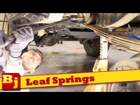 How To Install New Leaf Springs - Rough Country