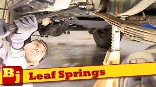 How To Install New Leaf Springs - Rough Country