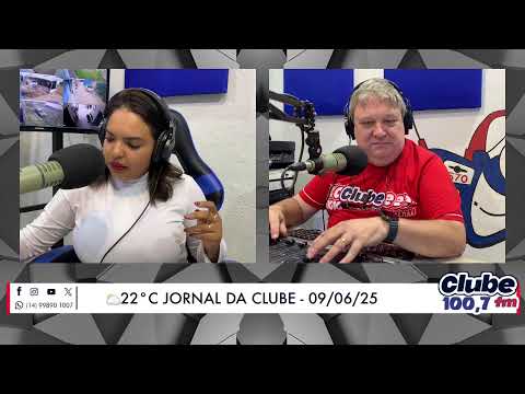 Jornal da Clube - 09/06/2025 - Edição do Almoço