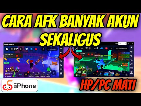 CARA AFK BANYAK AKUN SEKALIGUS HP/PC MATI DI FISH IT ROBLOX