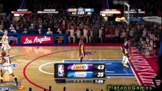 NBA JAM: On Fire Edition - LA Lakers vs LA Clippers - Full Online Game + Comeback! - HD