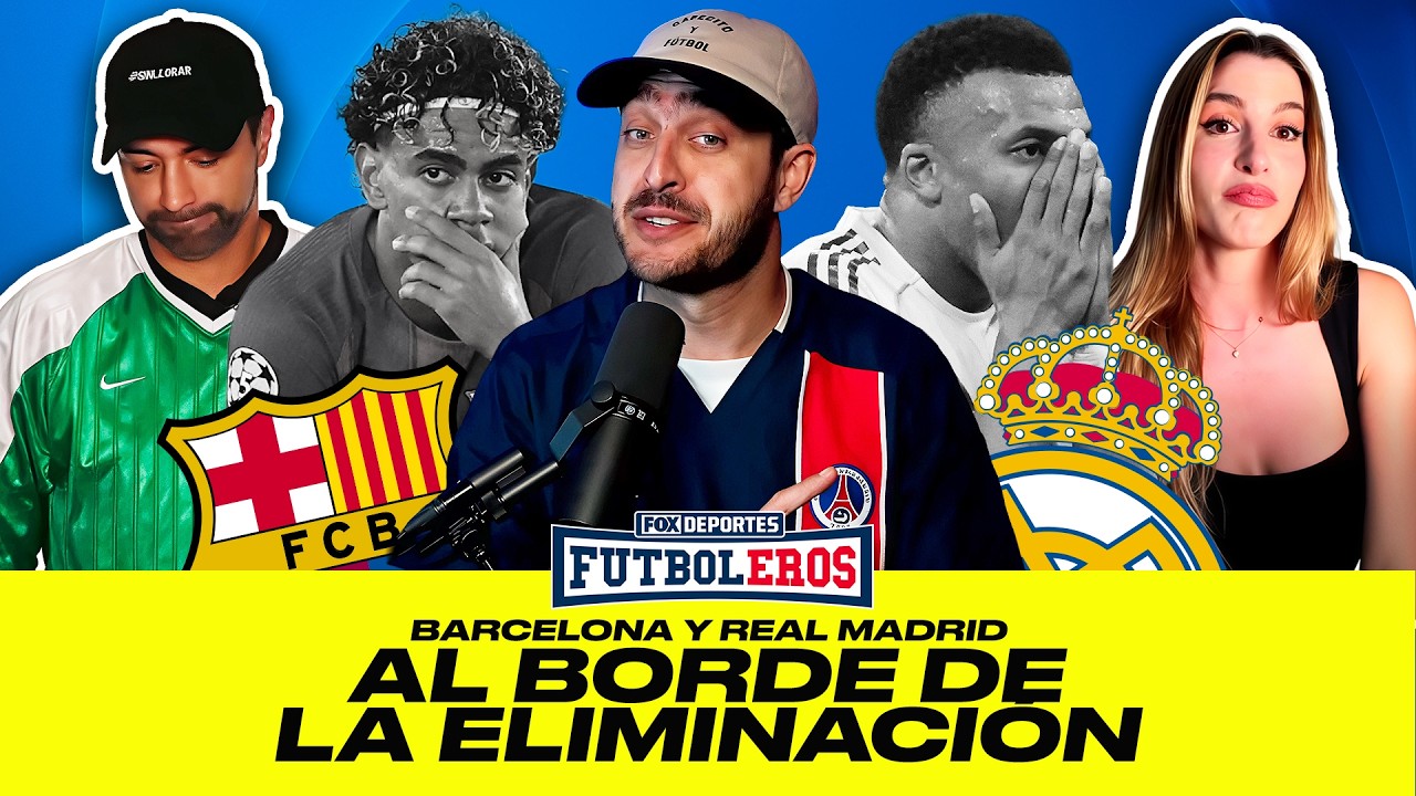 🔥 ¡CAYERON MADRID Y BARCELONA! Analizamos la ida de cuartos de Champions League | Futboleros Ep. 28