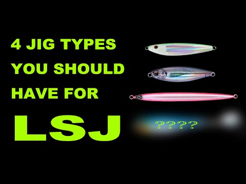 LIGHT SHORE JIGGING GUIDE - WHAT JIGS TO BUY FOR YOUR TACKLE BOX