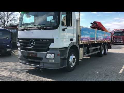 Mercedes- Benz Actros 2636 6X4 Kran Palfinger PK 21502