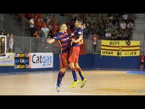 Highlights Catgas Energia Santa Coloma - Barça Lassa (futsal) (6-7)