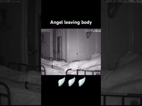 Angel leaving body | Last breath & his soul leaving his body #dying #angel #death #shorts #hospice