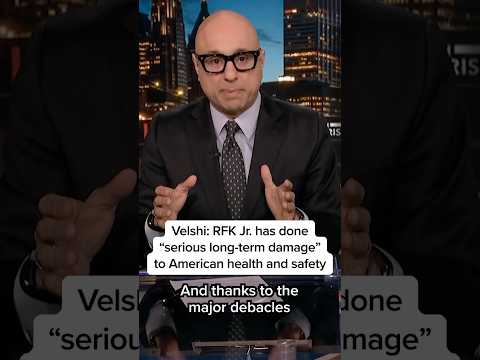 Velshi: RFK Jr. has done "serious long-term damage" to American health and safety