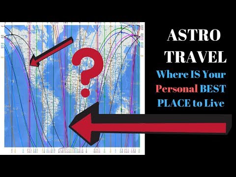 ASTRO TRAVEL - Relocation Charts - Astro Cartography Maps
