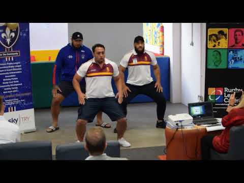 Celebration haka at Wetherby Young Offenders