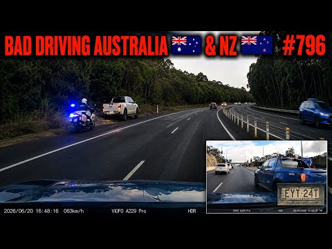BAD DRIVING AUSTRALIA & NZ # 796...Give Him A Ticket