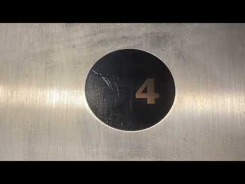 EXTREMELY RARE 16 FLOOR Otis Lexan W/ FADE OUT INDICATOR at Gables Park Tower in Coral Gables, FL