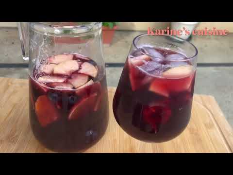 Comment Faire une Sangria sans Alcool /Facile/ Karine’s cuisine