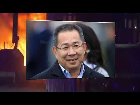 Leicester City owner 'on board crashed helicopter'