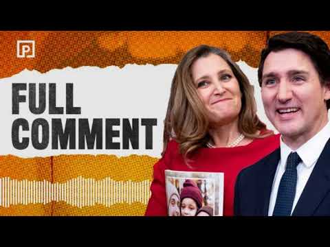 Justin Trudeau and Chrystia Freeland driving Canada off a fiscal cliff FULL COMMENT PODCAST