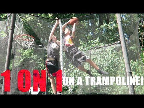1 On 1 Trampoline Basketball V.S. Dc Heat!