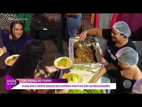 Visita na Record - Prefeitura São Pedro do Turvo: Felipe Biba (1° Bloco - 01/03/2026)