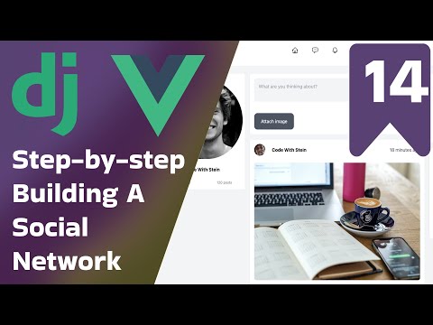 Delete/Report posts - Build a Full-Stack Social Network with Django and Vue 3 | Part 14 thumbnail
