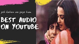 Yeh Kahan Aa Gaye Hum - SILSILA Movie (Best Audio) | Amitabh Bachchan, Rekha
