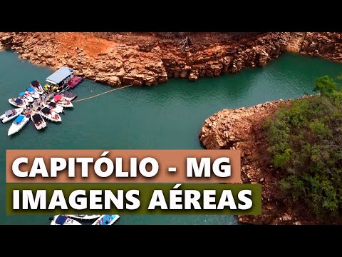 Conheça Capitólio - MG - Imagens aéreas