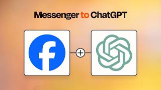 Facebook Messages to ChatGPT | Automatically Respond to Messages