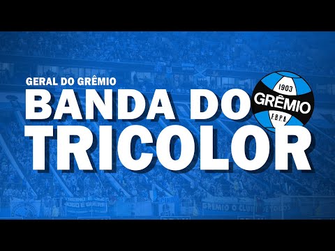 "Chegou a banda do tricolor" Barra: Geral do Grêmio &bull; Club: Grêmio