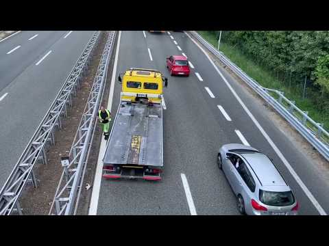 Incidente in autostrada A8 a Gazzada