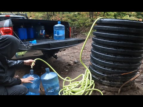 How I get water on the mountain