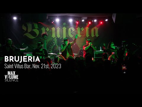BRUJERIA live at Saint Vitus Bar, Nov. 21st, 2023 (FULL SET)