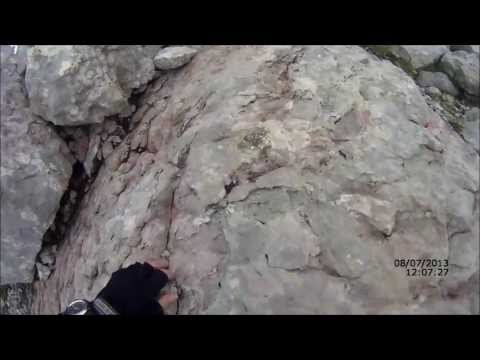 Kurzer Absturz am kleinen Watzmann