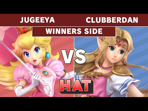HAT 75 - CLubberDan (Zelda) Vs. Jugeeya (Peach) Winners Side - Smash Ultimate