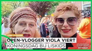 OPEN-vlogger Viola gaat op pad tijdens het Liskids Koningsfestival