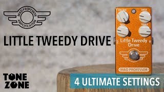 Video thumbnail for Little Tweedy Drive By Mad Professor, 4 Ultimate Settings | Tone Zone by Tone Zone
