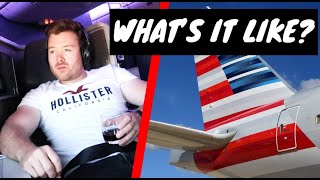 AMERICAN AIRLINES FLAGSHIP BUSINESS CLASS REVIEW - Boeing 777-200