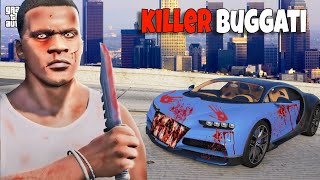GTA 5 : Franklin KILLER CAR Killed Shinchan | New Cursed Killer Car in (GTA V MOD)
