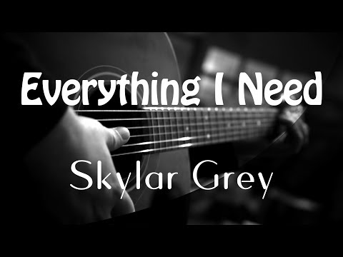 Everything I Need - Skylar Grey Ost Aquaman ( Acoustic Karaoke )