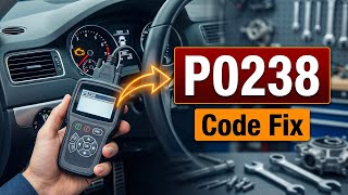 How To Fix P0238 Code - Turbocharger Boost Sensor A Circuit High Input