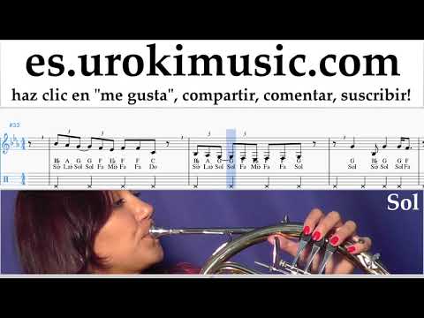 Tutorial de Trompa Ariana Grande - Breathin Clases Notas um-ih927