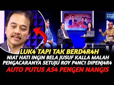 TR4G15 ! NIAT HATI INGIN BELA JK PENGACARANYA MALAH SETUJU ROY SURYO DIPENJ4R4 KASUS IJAZAH JOKOWI !