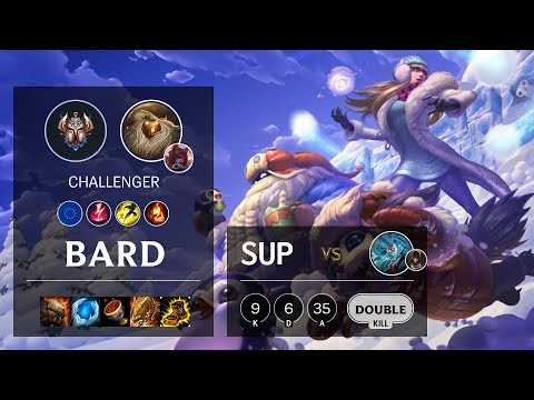 Bard Support vs Zilean - EUW Challenger Patch 10.8
