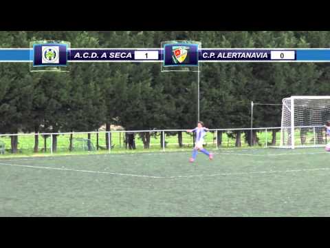 A.C.D. A Seca - C.P. Alertanavia,Resumen, goles y declaraciones