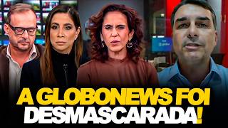 FLAVIO BOLSONARO PROVA INOCÊNCIA E EXPÕE HIPOCRISIA DA GLOBO AO VIVO! MALU GASPAR FICOU DESESPERADA!