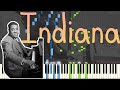 Art Tatum - Indiana (Back Home Again In Indiana) 1940 (Fast Harlem Stride Piano Synthesia)