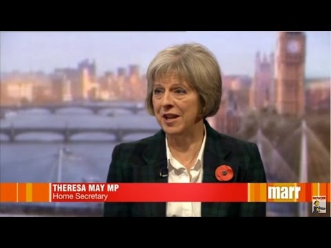 Marr Show: Theresa May on Snoopers' Charter and leading the Brexit campaign