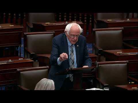 Bernie Sanders Speaks On The West Bank and Gaza