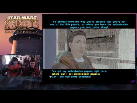 💫⚔️ The Kotor Co-Op Playthrough With My Brother Part 2